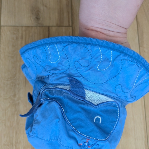 (3-5Y) Reversible Summer Crab Bucket Hat - Picture 5 of 5